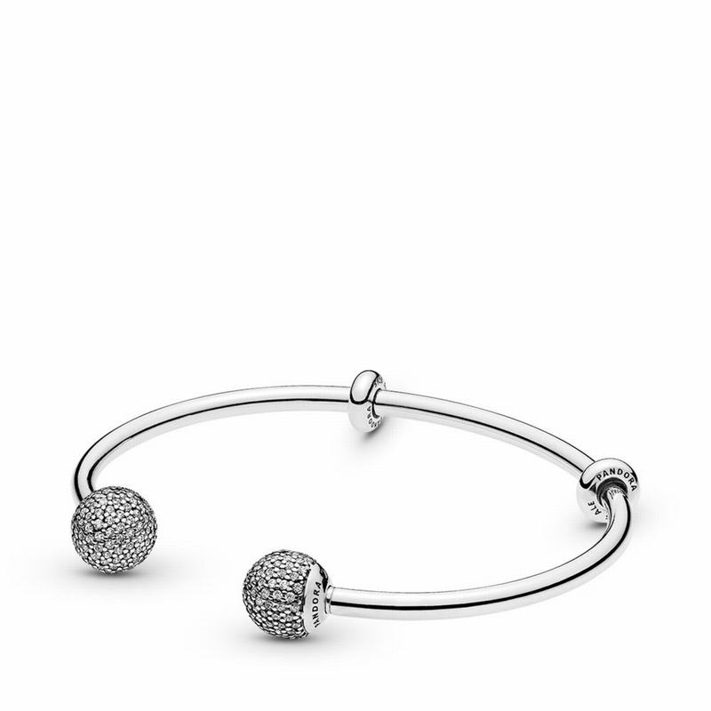 Pandora Open Bangle Bracelet NZ, Sterling Silver (065429-UAX)